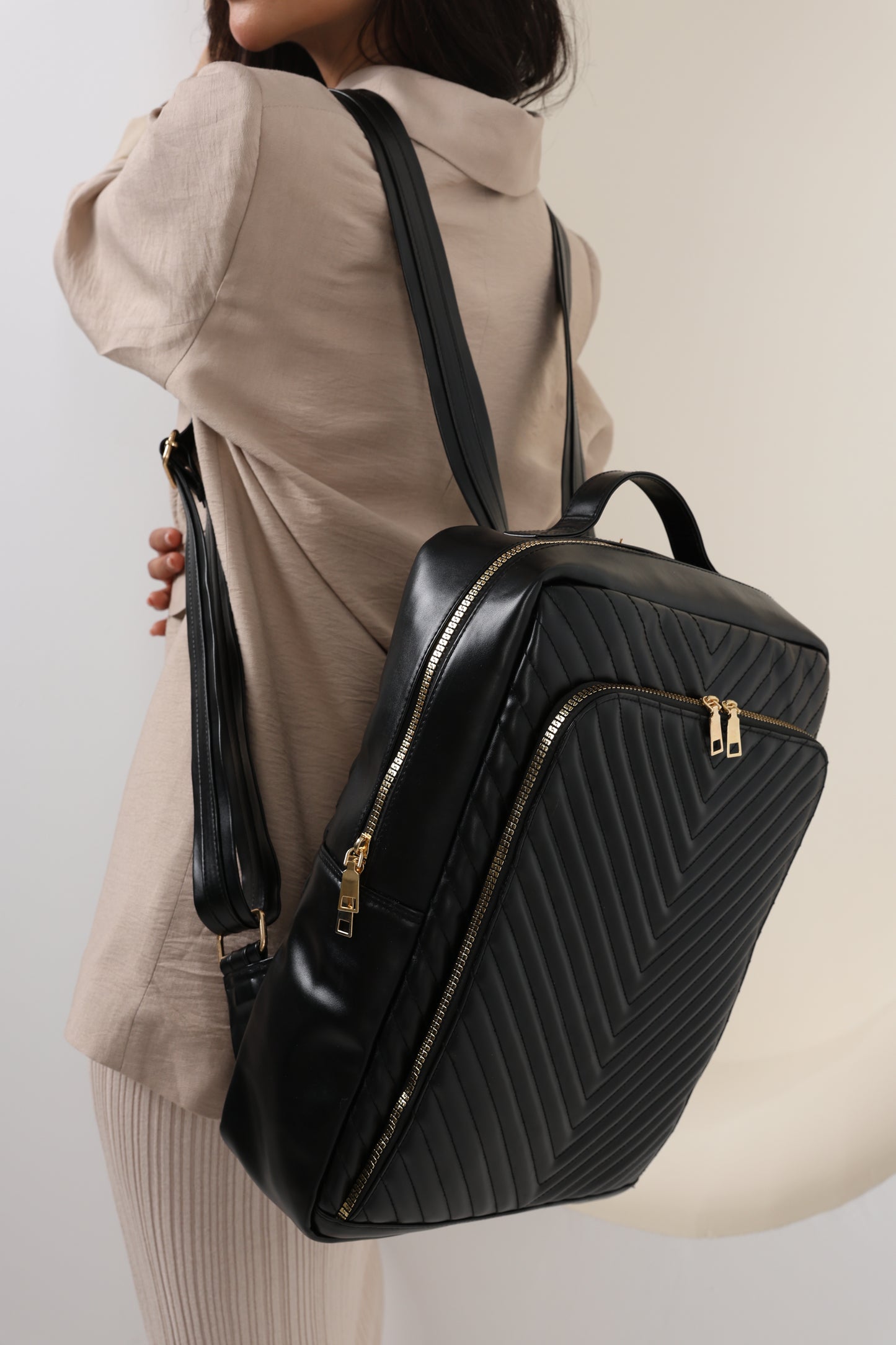 MONOGRAM Black Laptop Backpack