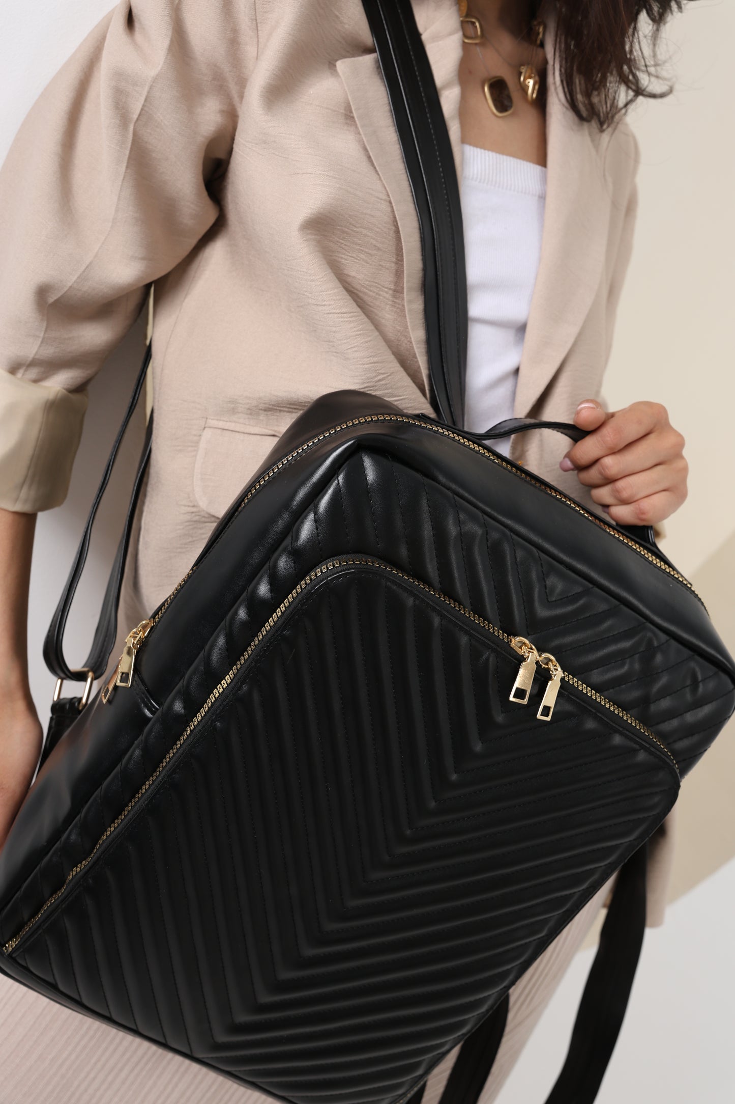 MONOGRAM Black Laptop Backpack