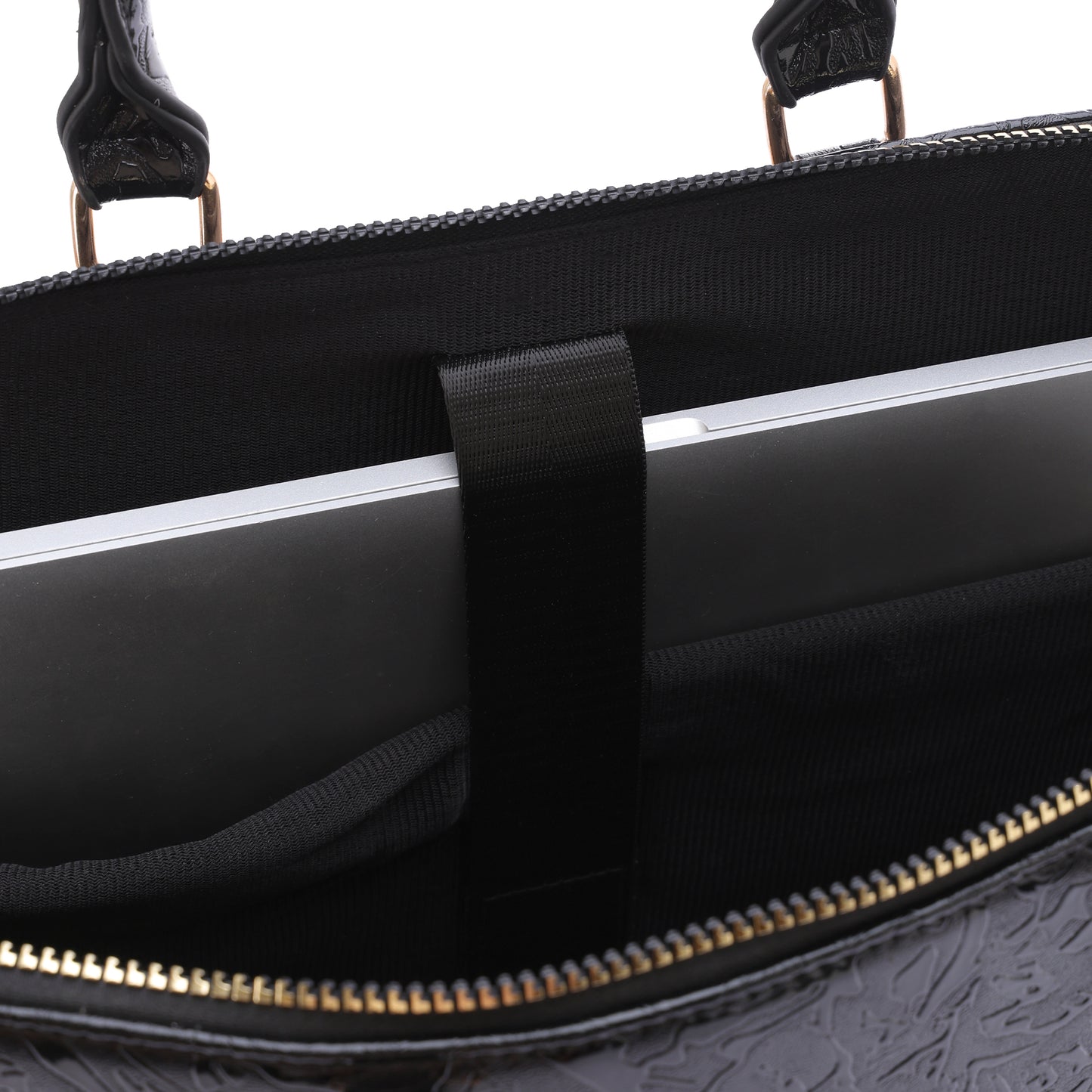 SLEEK Black Laptop Briefcase