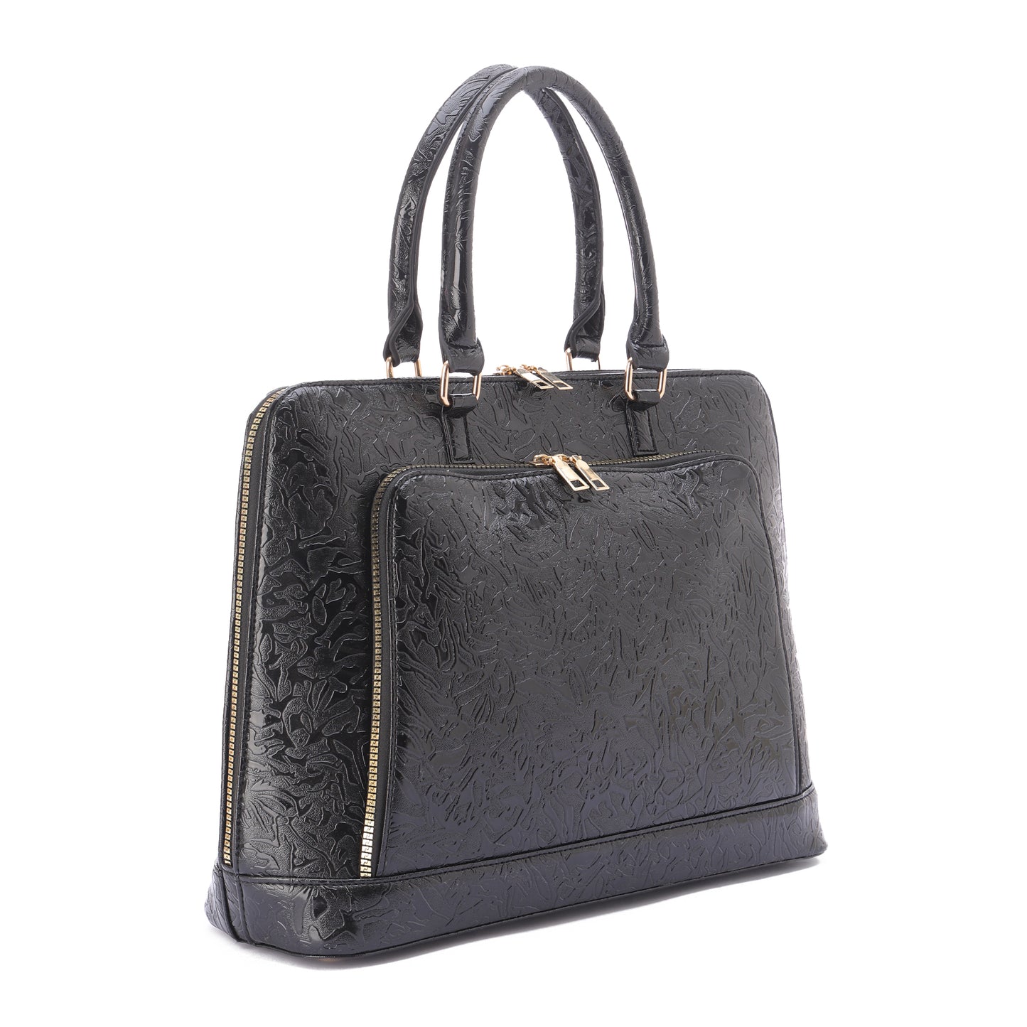 SLEEK Black Laptop Briefcase