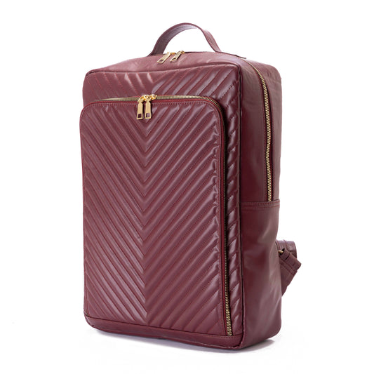 MONOGRAM Burgundy Laptop Backpack