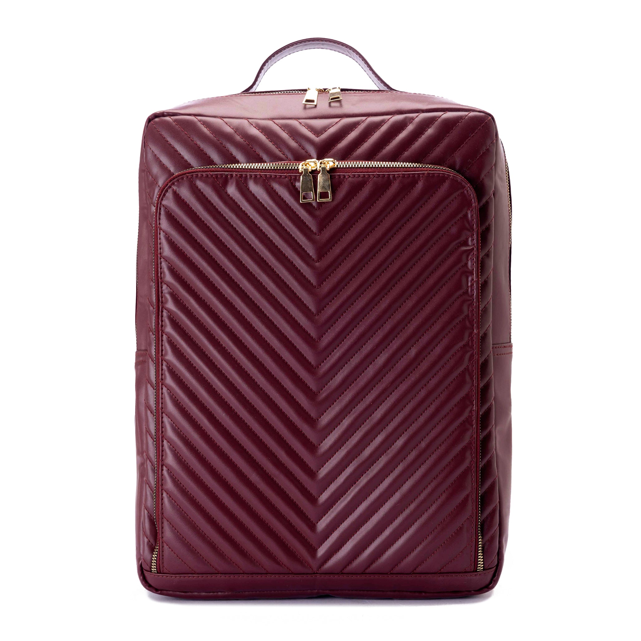 burgundy backpack laptop MONOGRAM Burgundy Laptop Backpack – ERA