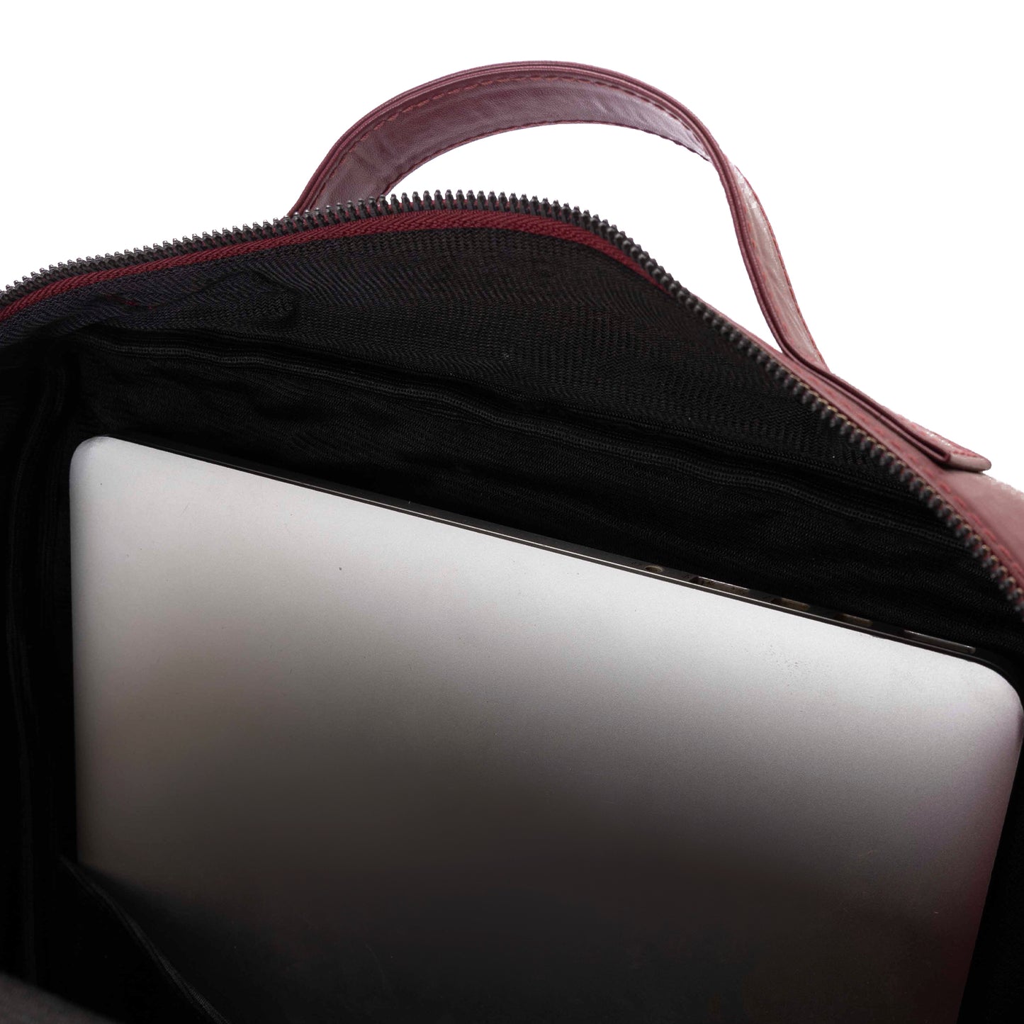 MONOGRAM Burgundy Laptop Backpack