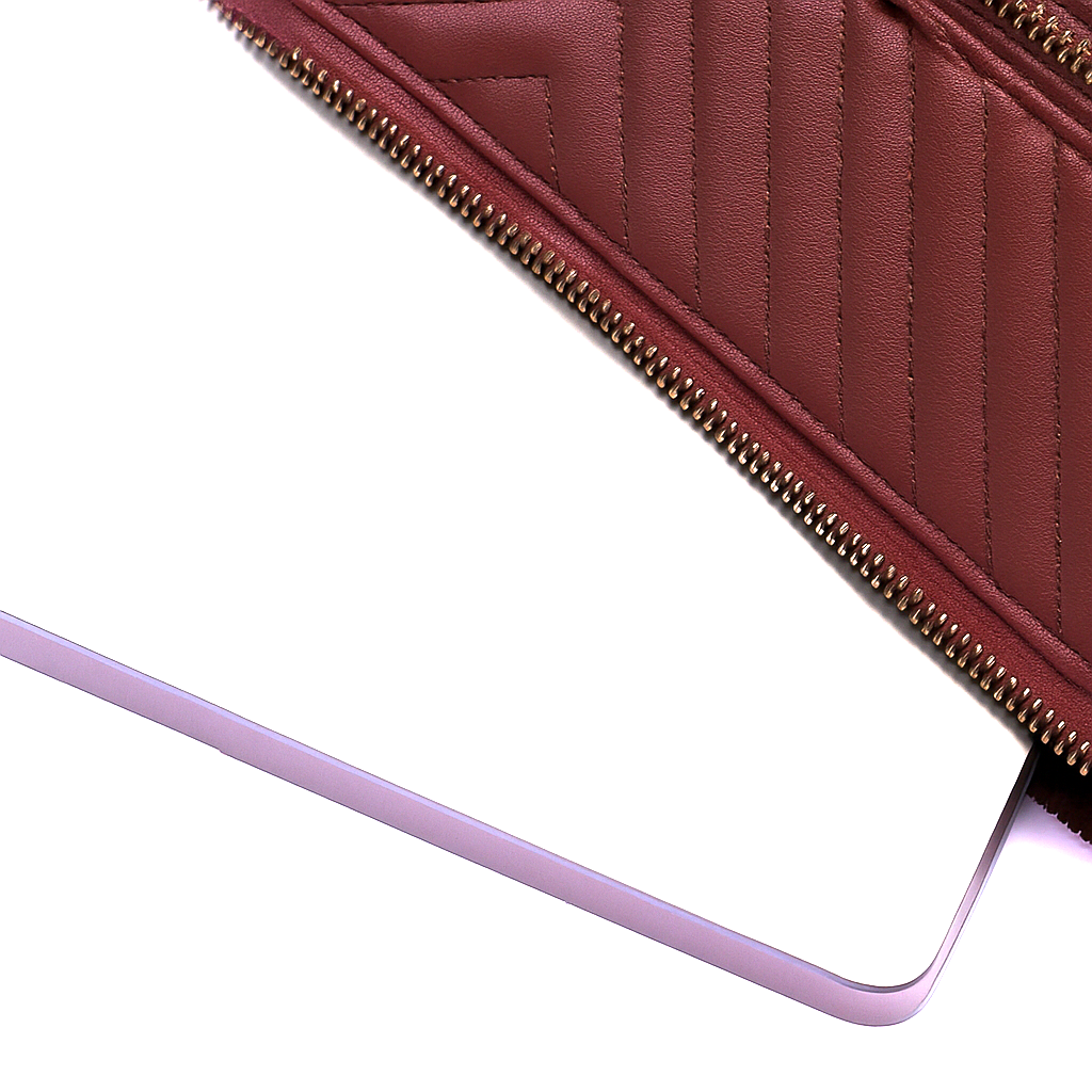 MONOGRAM Burgundy Laptop Sleeve